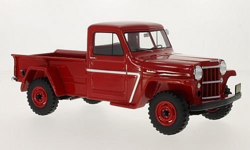 Jeep Willys Pick Up, red , 1954